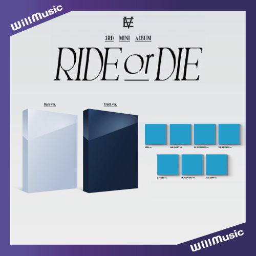 微音樂?EVNNE -RIDE or DIE（3RD MINI ALBUM）迷你三輯