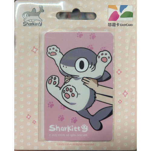 Sharkitty 鯊貓悠遊卡 毛絨絨鯊貓