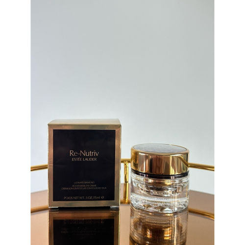 Estee lauder雅詩蘭黛 白金級黑鑽松露雙導奇蹟眼霜 15ml-6D眼霜