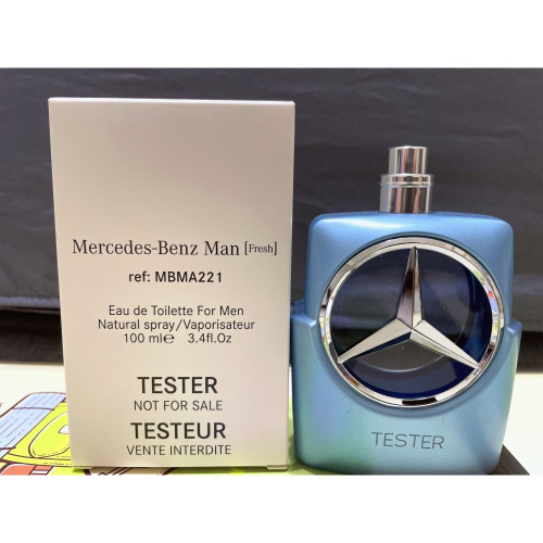 Mercedes Benz 賓士 天峰藍調男性淡香水t包 100ml
