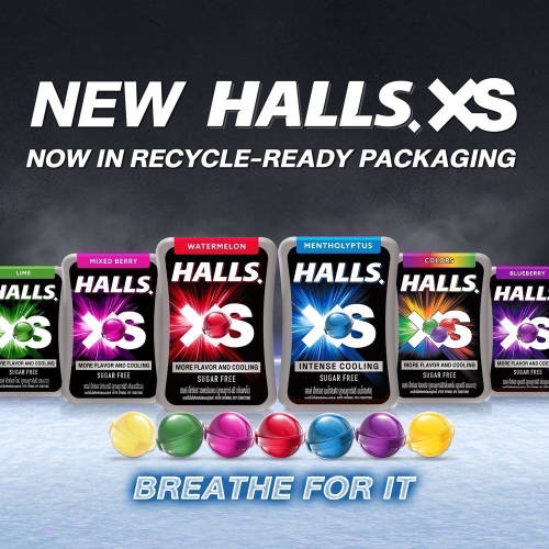 Halls XS 無糖薄荷糖