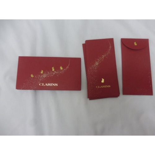 CLARINS 克蘭詩 2023 兔年 紅包袋 一組五入