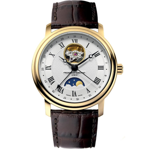CONSTANT 康斯登 CLASSICS百年經典系列心跳月相機械腕錶-40mm