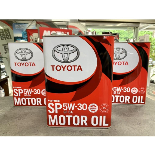 新規 SP 日本製 TOYOTA 5W-30 豐田 原廠正規 5w30 4公升 最高審查規範 關東車材