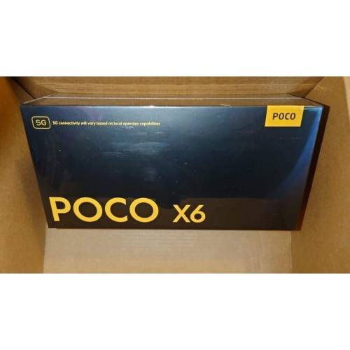 POCO X6 5G 12GB+256GB 現貨 全新未拆 台灣小米公司貨