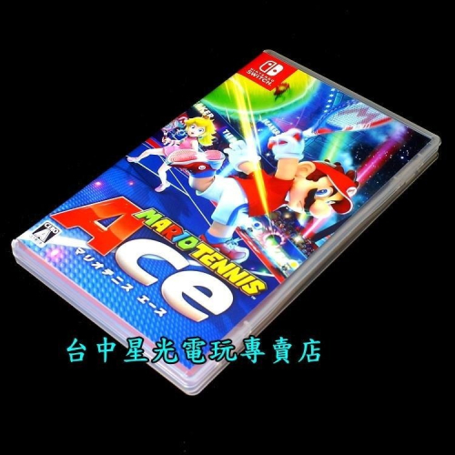 【NS原版片】Nintendo Switch 瑪利歐網球 王牌高手 【中文版 中古二手商品】台中星光電玩