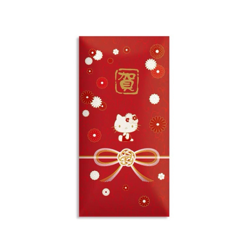 正品 2024龍年kitty紅包 加厚款 賀歲紅包 燙金紅包（10個）