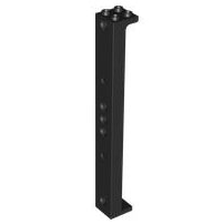 【小荳樂高】LEGO 黑色 2x2x13 支架 (帶5圓孔) Support 91176 6438254