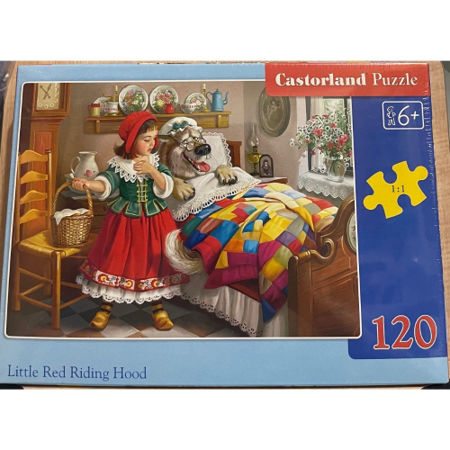 波蘭拼圖 Castorland 兒童拼圖 120片 小紅帽 大拼片 現貨 正版