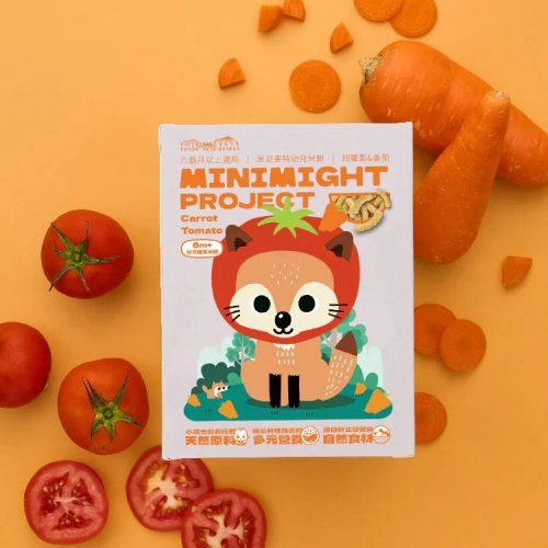 Minimight 米尼麥特 胡蘿蔔&番茄(長條型棒狀) 65004