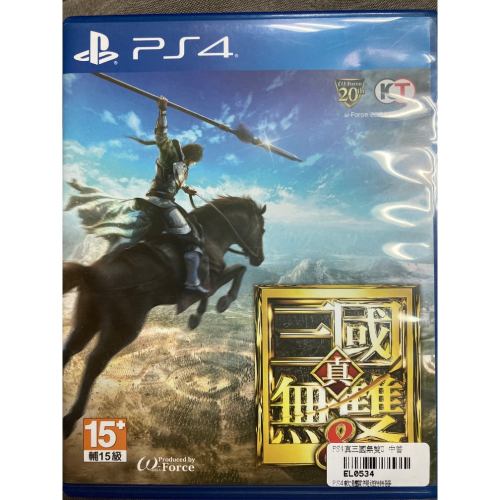 PS4 二手遊戲片 真·三國無雙8 中文版（光碟有幾處小微刮）