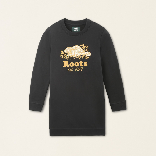 RS代購 Roots全新正品優惠 Roots女裝- 戶外探險家系列 刺繡海狸洋裝 滿額即贈購物袋