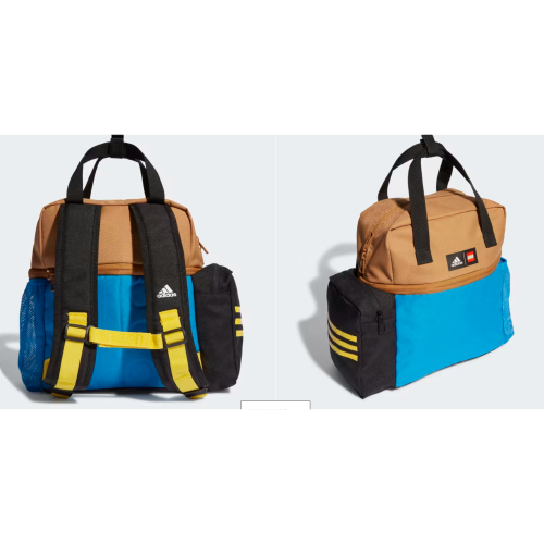LEGO X Adidas 小孩後背包(藍色)本賣場台灣獨賣！