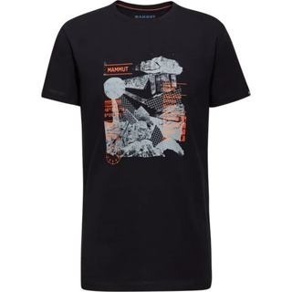 MAMMUT 長毛象 MASSONE T-SHIRT AF MEN ROCKS 有機棉機能短袖T恤 (男款)