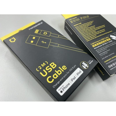 ?正版現貨? 犀牛盾 lightning to usb 2M MFI 認證 充電線2米 充電線