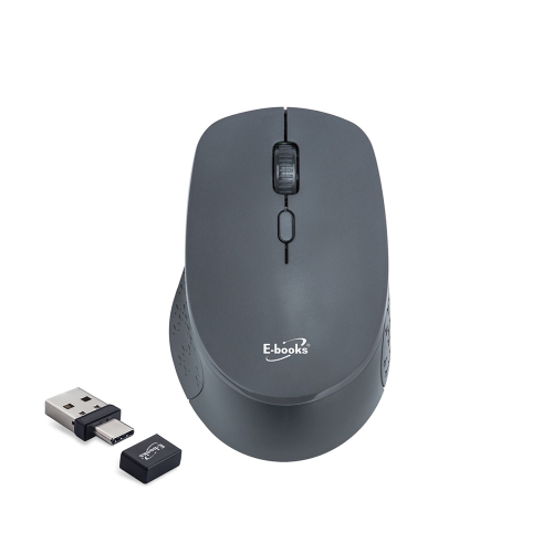M73 三段DPI Type C + USB 靜音無線滑鼠 雙介面 typec 適用