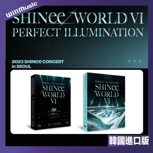 微音樂?SHINee - WORLD VI [PERFECT ILLUMINATION] 演唱會 DVD 藍光