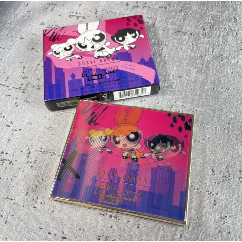 ￼BOBBI BROWN 飛天小女警四色鑽石眼影盤 共10g 限量商品 效期至 2026/05 二手近全新