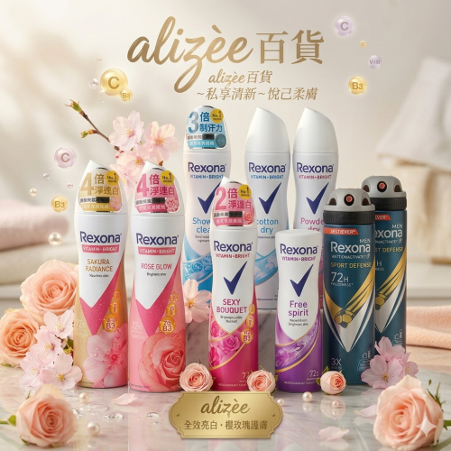?雙11特售?蕊娜 制汗爽身噴霧135ml