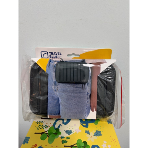 Travel Blue 親膚烤漆斜背包 軍綠色 全新 官網正品