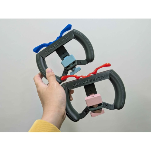 3D列印馬力歐賽車用Joycon方向盤配件一對