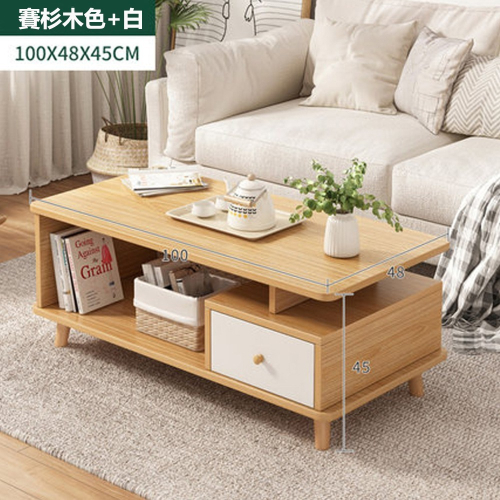 【E家工廠 121】茶几桌 邊桌 收納茶几 抽屜收納 咖啡桌 會客桌 茶几 客廳茶几 免運 可貨到付款