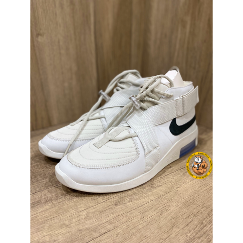 【大隻佬】Nike Air Fear Of God Raid 灰白 黑勾 繃帶 聯名 AT8087-001