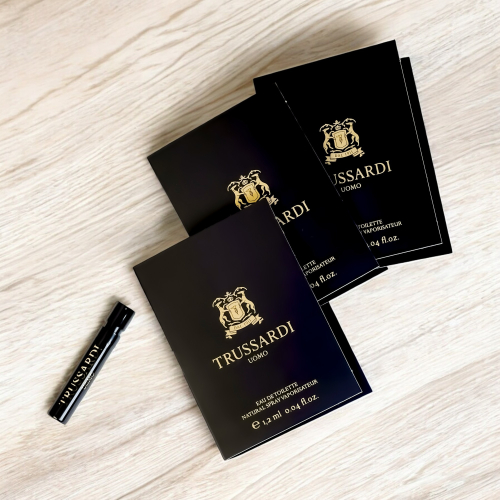 【超激敗】Trussardi uomo 貴族犬 男性淡香水 1.2ML 噴式 試管 原廠針管
