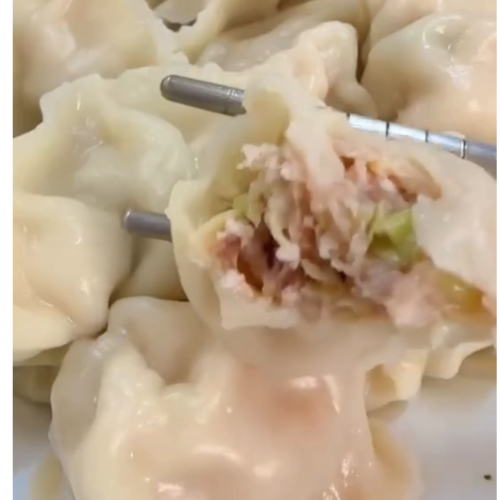 手工黑豬肉水餃