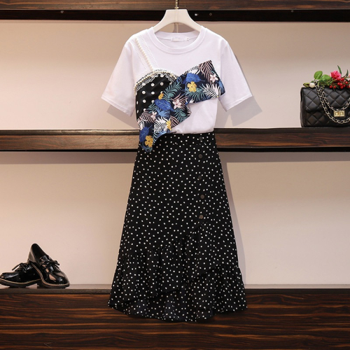 品牌折扣店商場專櫃撤櫃女裝尾貨清倉夏裝仙女減齡顯瘦兩件套裝潮