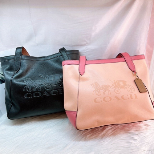 美國代購 台灣現貨 coach 托特包 大馬車logo托特包
