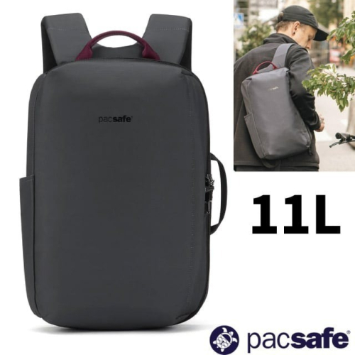 【Pacsafe】送》防盜電腦背包 11L 13吋筆電 Metrosafe X 防偷防搶 書包 公事包 30665144