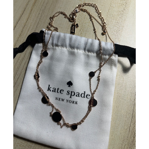 Kate spade New York 玫瑰金項鍊