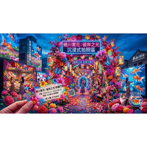 蜷川實花展 with EiM：彼岸之光，此岸之影 展期單人票
