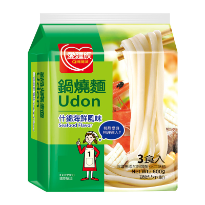 【康達盛通】愛麵族鍋燒麵什錦海鮮風味