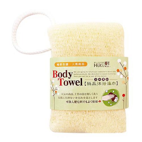 HUKUKU 福可 沐浴絲瓜澡巾1入 30g