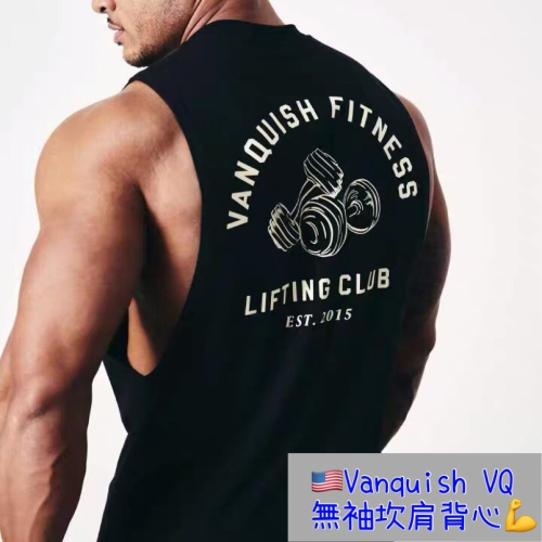[?媽瘦新品?] 正品 英國VQ VANQUISH 男生運動背心 健身背心 挖背背心 坎肩背心 健身 重訓背心 顯壯
