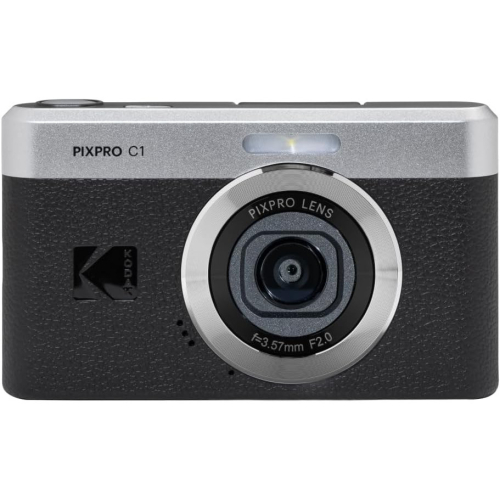 現貨馬上出 保固半年 柯達 Kodak PIXPRO C1 Camera C1 翻轉螢幕 數位相機 2.8吋LCD 黑色