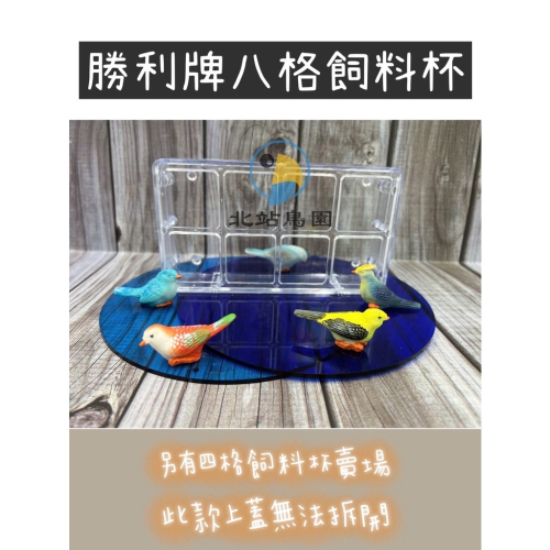 勝利牌八格飼料杯 / 寵物鳥、鸚鵡用 / 日用品 / 飲食器具