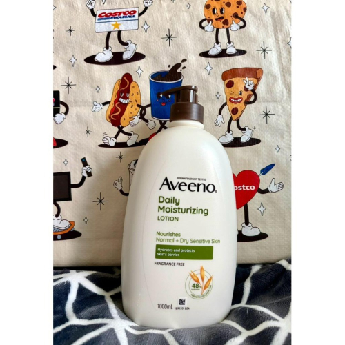 COSTCO 好市多 Aveeno 艾維諾 燕麥保濕乳 1公升