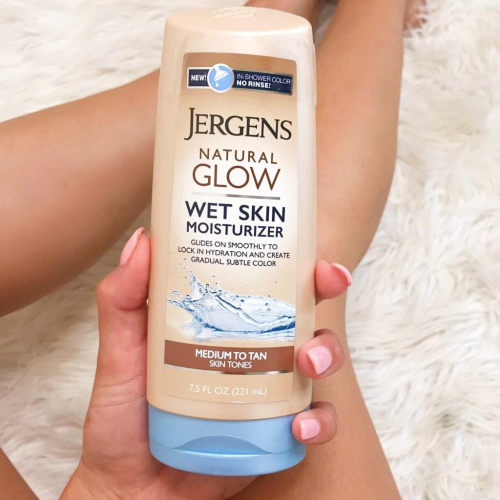 ?Jergens 古銅色仿曬乳液 ?仿曬乳?仿曬劑 助曬乳 不用曬太陽 Natural Glow 曬後定色保濕乳