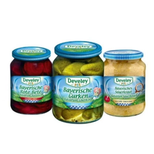【嚴選SHOP】Develey 德國酸菜 德國脆黃瓜 德國幼條瓜 黛維莉 醃黃瓜 酸黃瓜 台灣總代理【Z498】醬菜