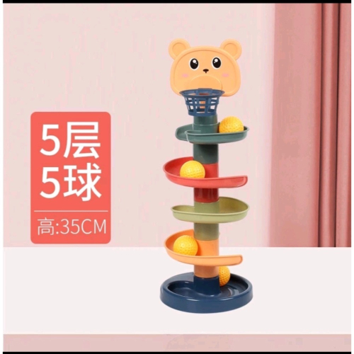 5層滾球組滾球轉轉樂幼兒益智