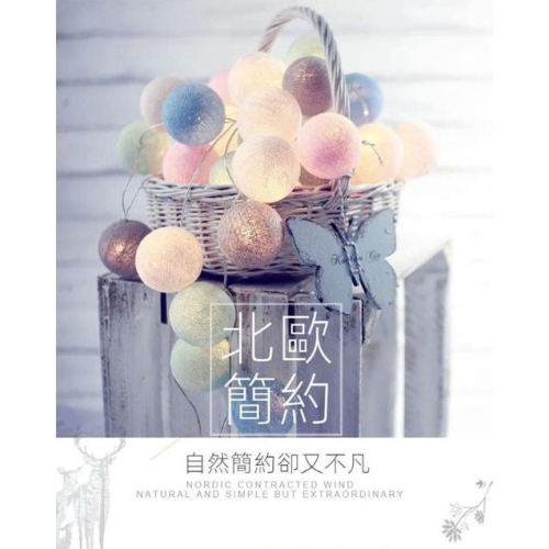 KITTY雜貨舖~Led夢幻彩虹球燈燈串