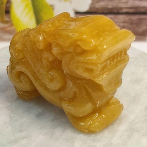 ?️飛黃騰達?️️天然緬甸玉 A貨 翡翠 立體精雕 飛天貔貅 玉貔貅 附證書 現貨特價【92jade】翡翠貔貅玉佩