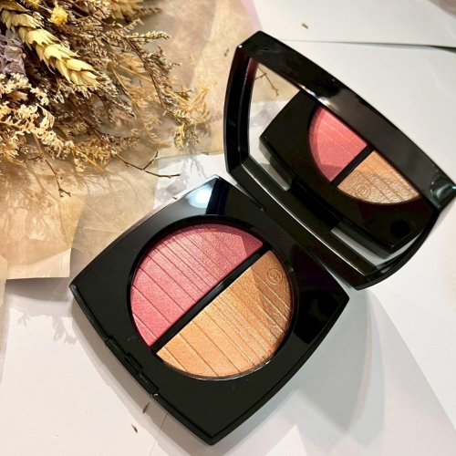 chanel 香奈兒 光燦雙色頰彩盤 臺灣專櫃貨 腮紅 眼影 正品