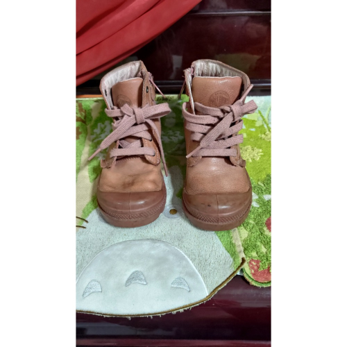 palladium 真皮 童靴 輕量 標USA11 EUR28.5 980