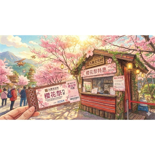 九族文化村 單人全票贈日月潭纜車