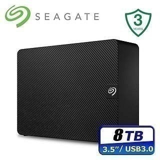 Seagate Expansion 8TB 3.5吋外接硬碟(STKP8000400) 8T