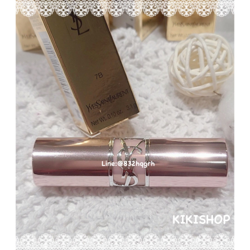 ✿ YSL ✿ ysl 情挑誘光潤唇膏 7B本色 裸調冰茶 5B透光赤茶 9B櫻桃甜心